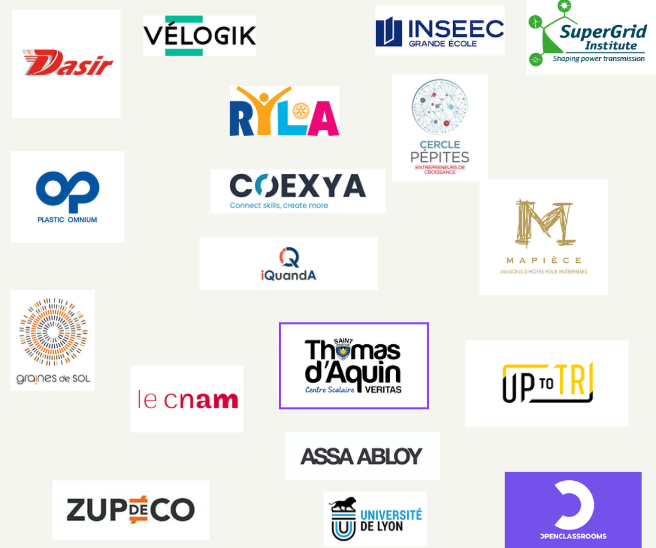 Logos d'entreprises partenaires